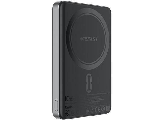 ACEFAST M12 PD 20W 10000mAh Power Bank Magnetic Wireless Charging External Battery - Black